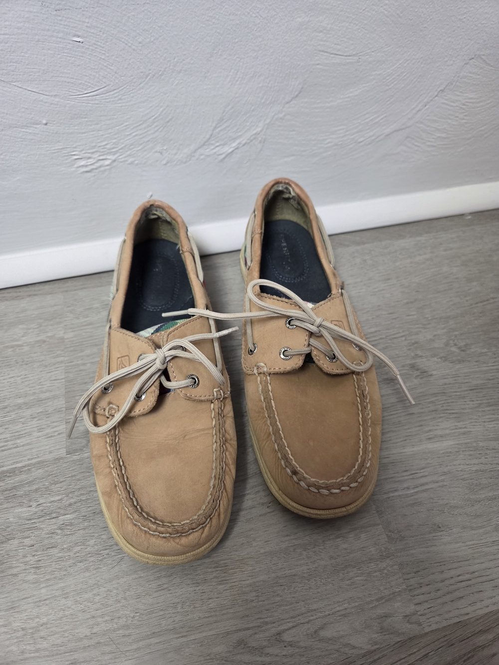 Sperry Women's Tan Leather Boat Shoes